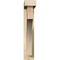 Ekena Millwork Westlake Block Rough Sawn Bracket w/ Offset Brace, Douglas Fir, 4"W x 18"D x 22"H BKT0402X18X22WTL05RDF - alternate 2